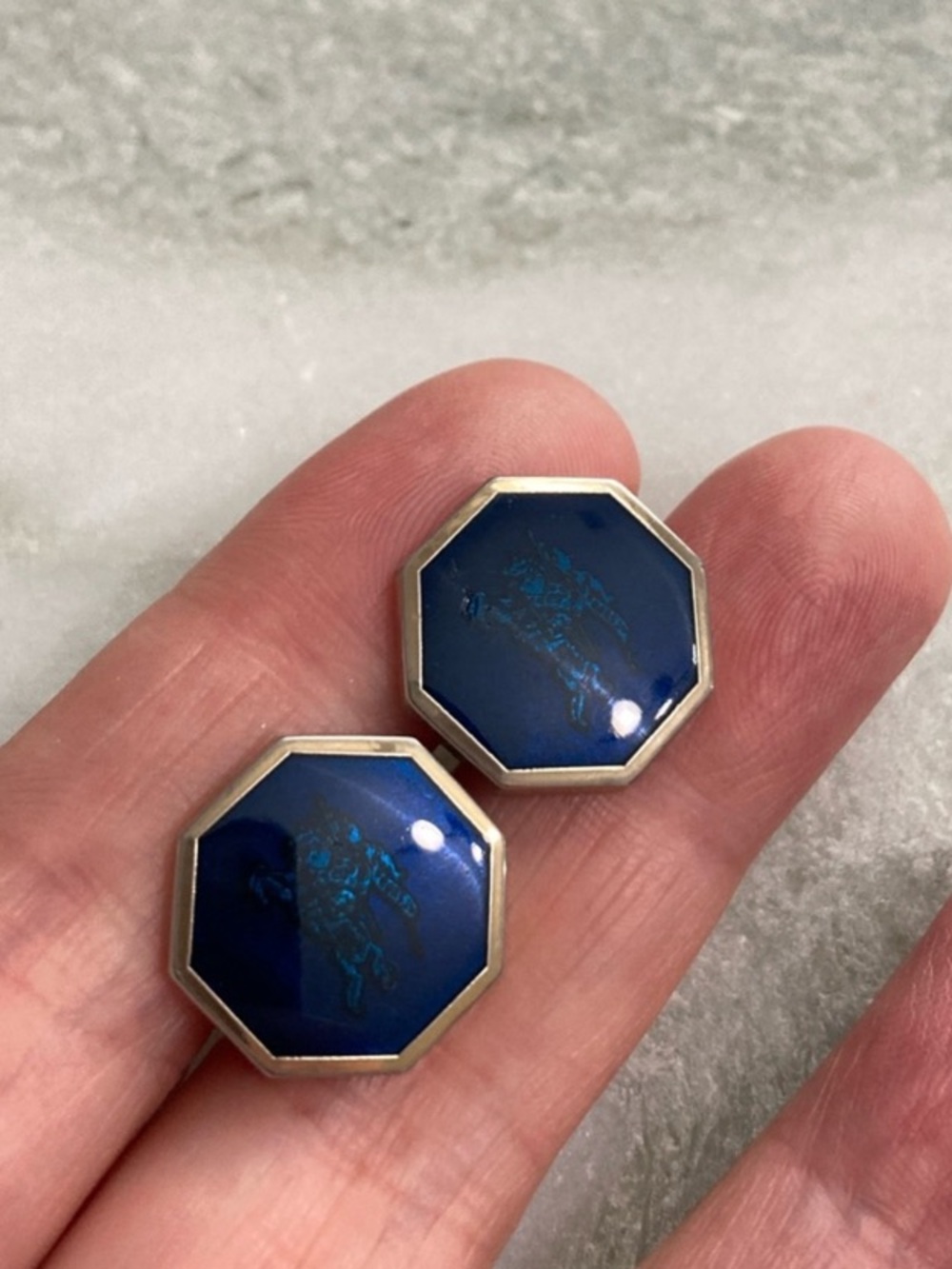 Vintage Burberry Cuff Links